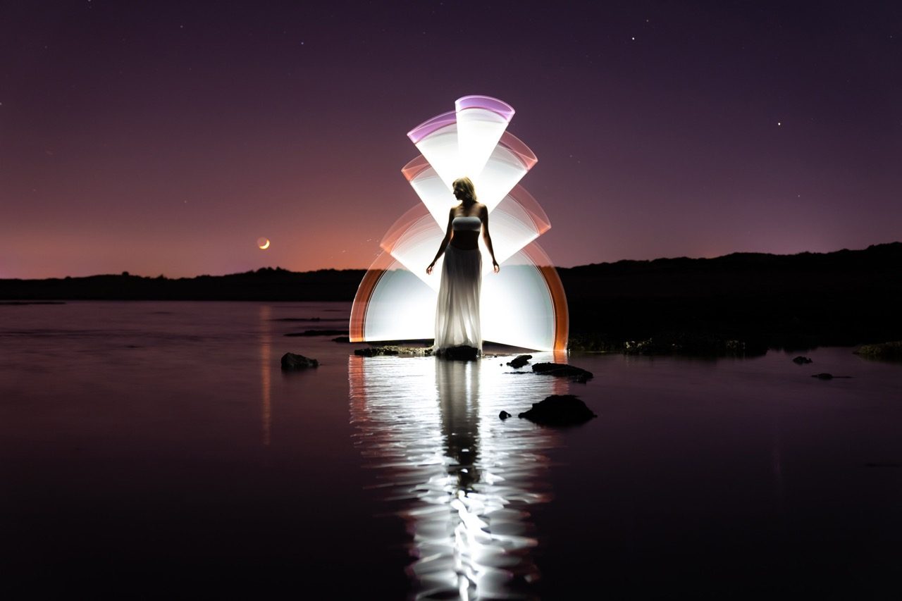 Light-painting and long exposure photography by Andrea Riezzo (2022) - light painting sublument 9906