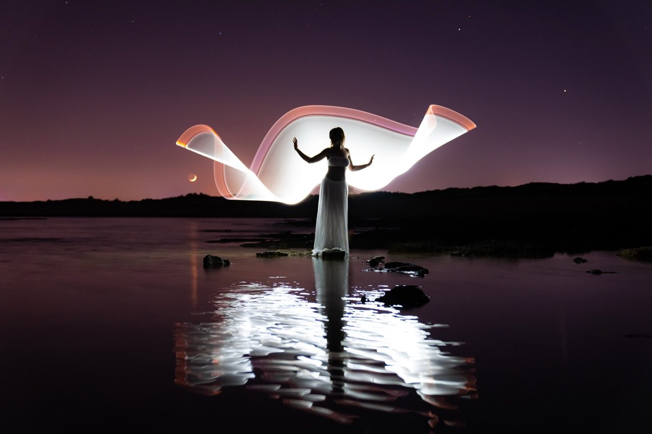 Light-painting and long exposure photography by Andrea Riezzo (2022) - light painting sublument 9913