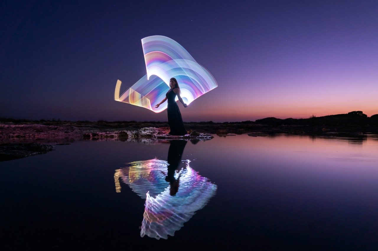 Light-painting and long exposure photography by Andrea Riezzo (2022) - light painting sublument cover 9630