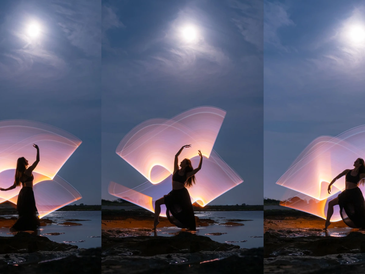 light-painting photography