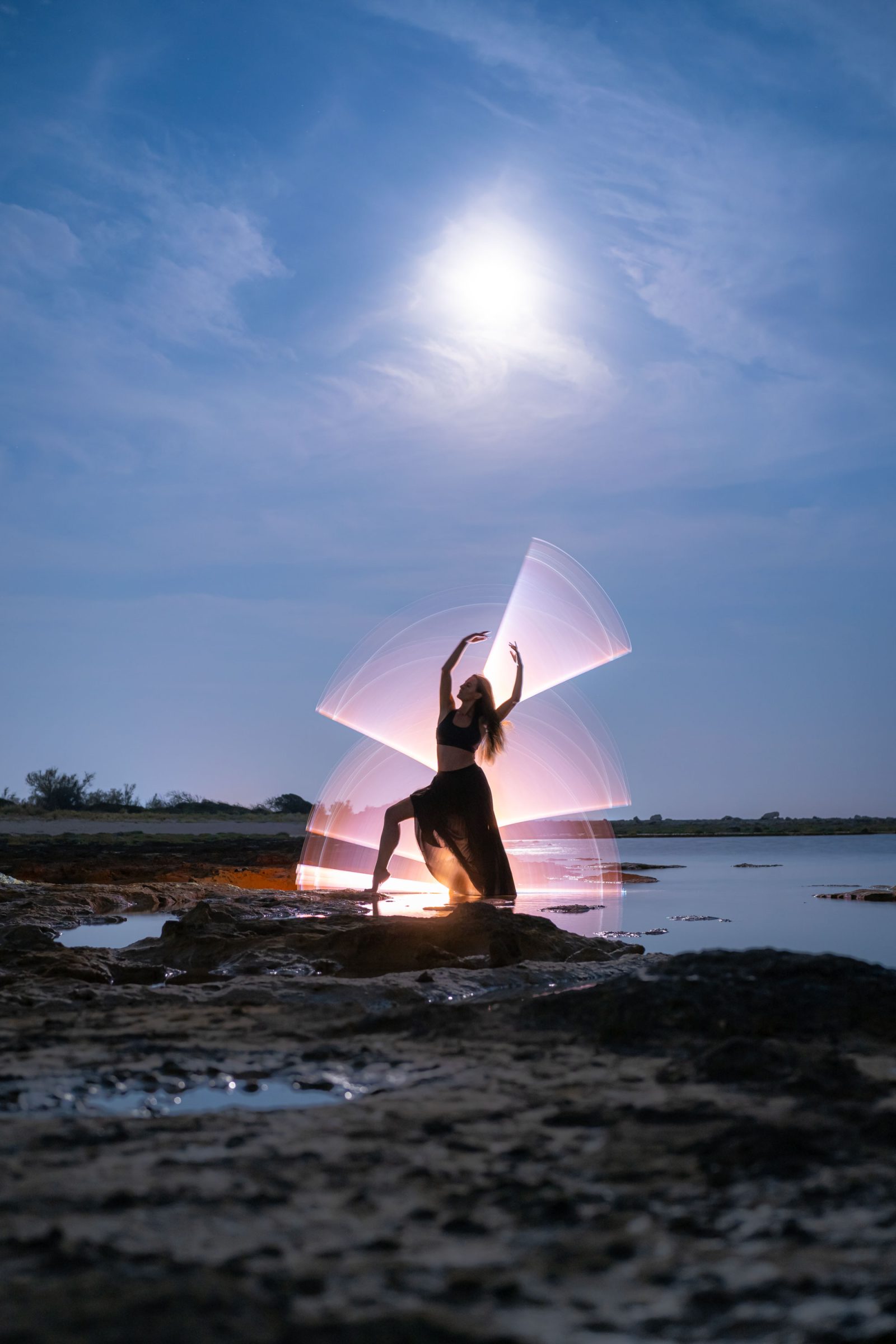 light painting photoshop editing