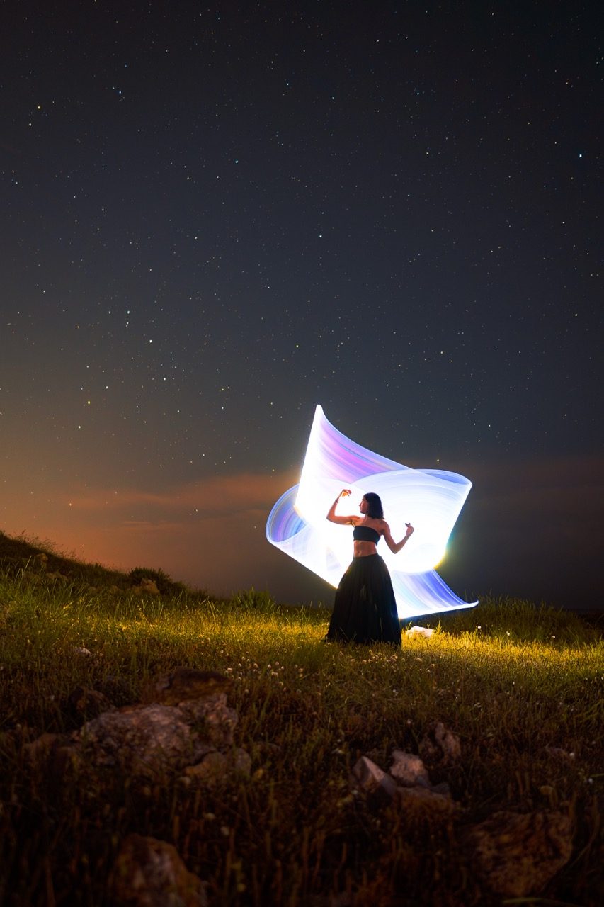 Light painting photo 2023 by Andrea Riezzo — Sublument — 001