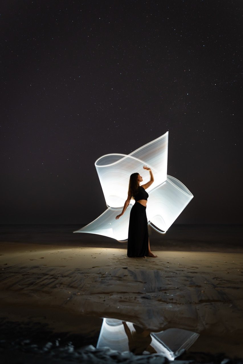 Light painting photo 2023 by Andrea Riezzo — Sublument — 006