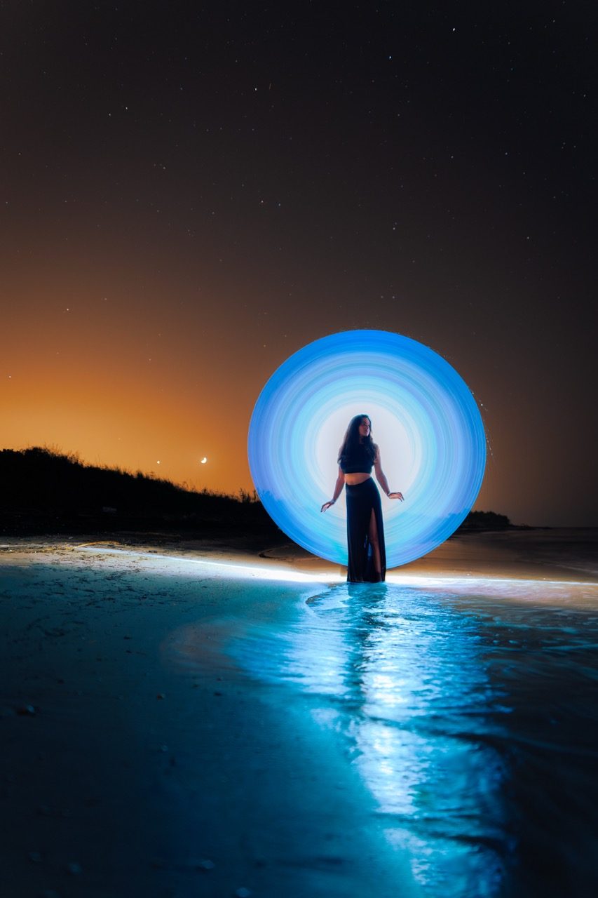 Light painting photo 2023 by Andrea Riezzo — Sublument — 008