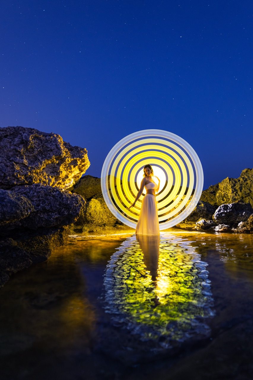 Light painting photo 2023 by Andrea Riezzo — Sublument — 010
