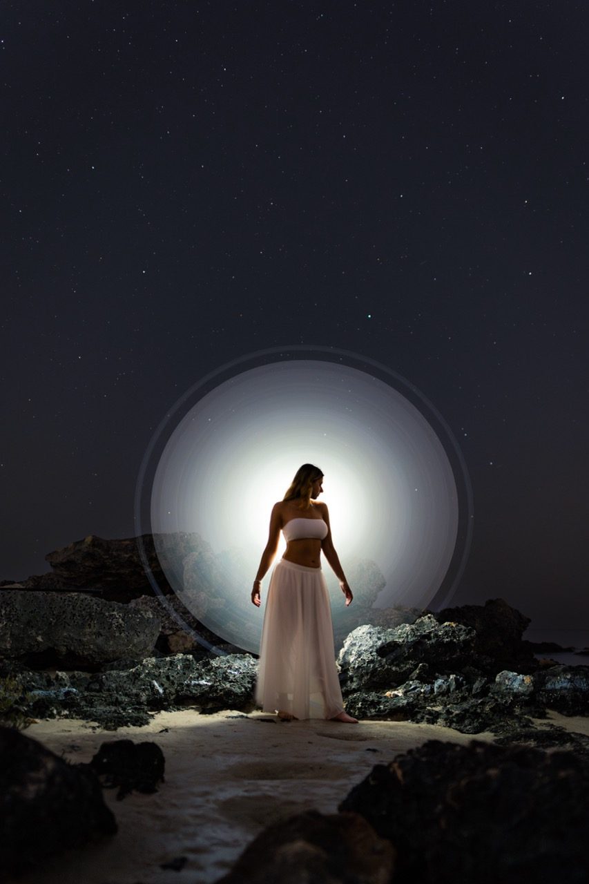 Light painting photo 2023 by Andrea Riezzo — Sublument — 012