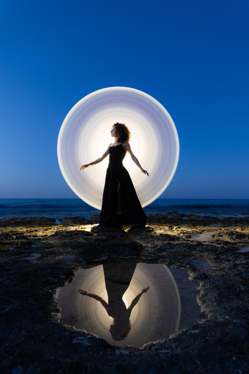 Light painting photo 2023 by Andrea Riezzo — Sublument — 015