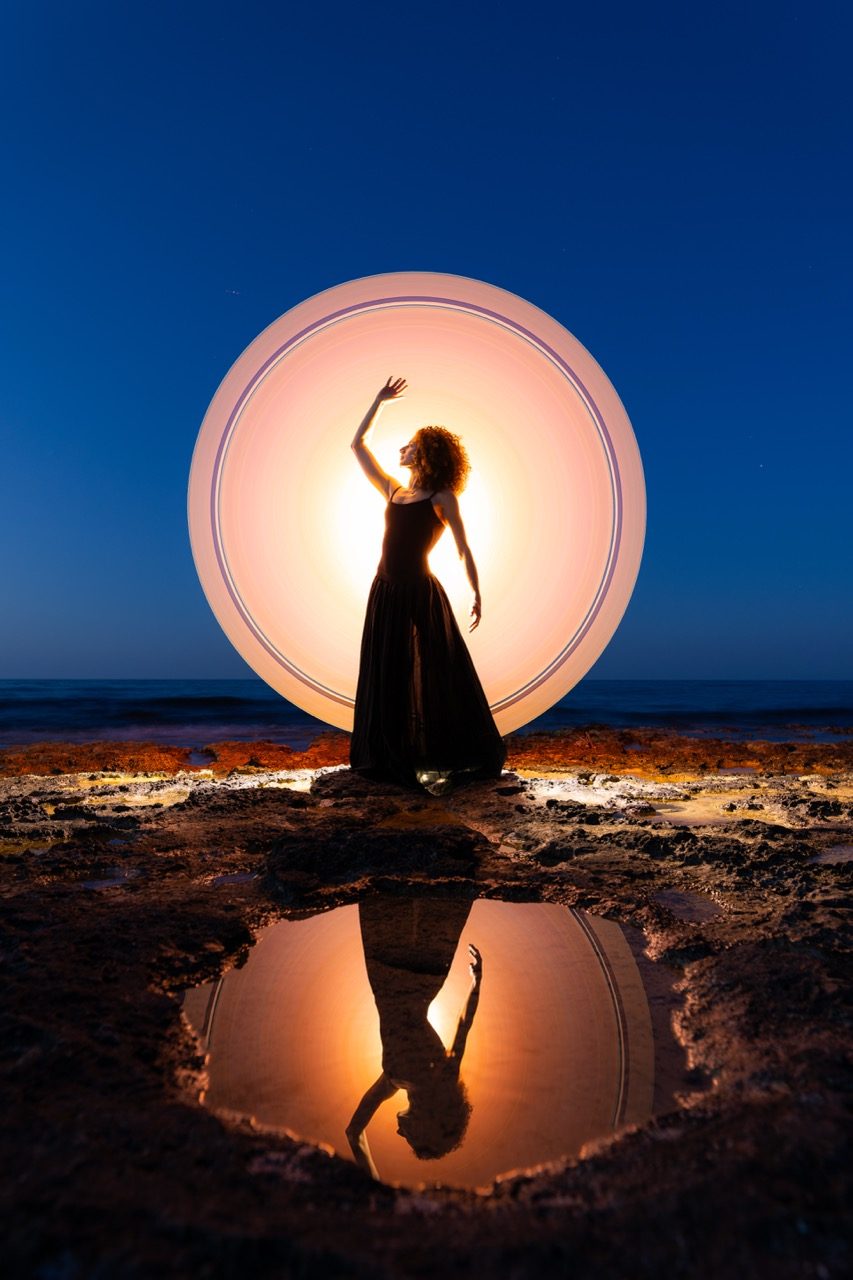 Light painting photo 2023 by Andrea Riezzo — Sublument — 016