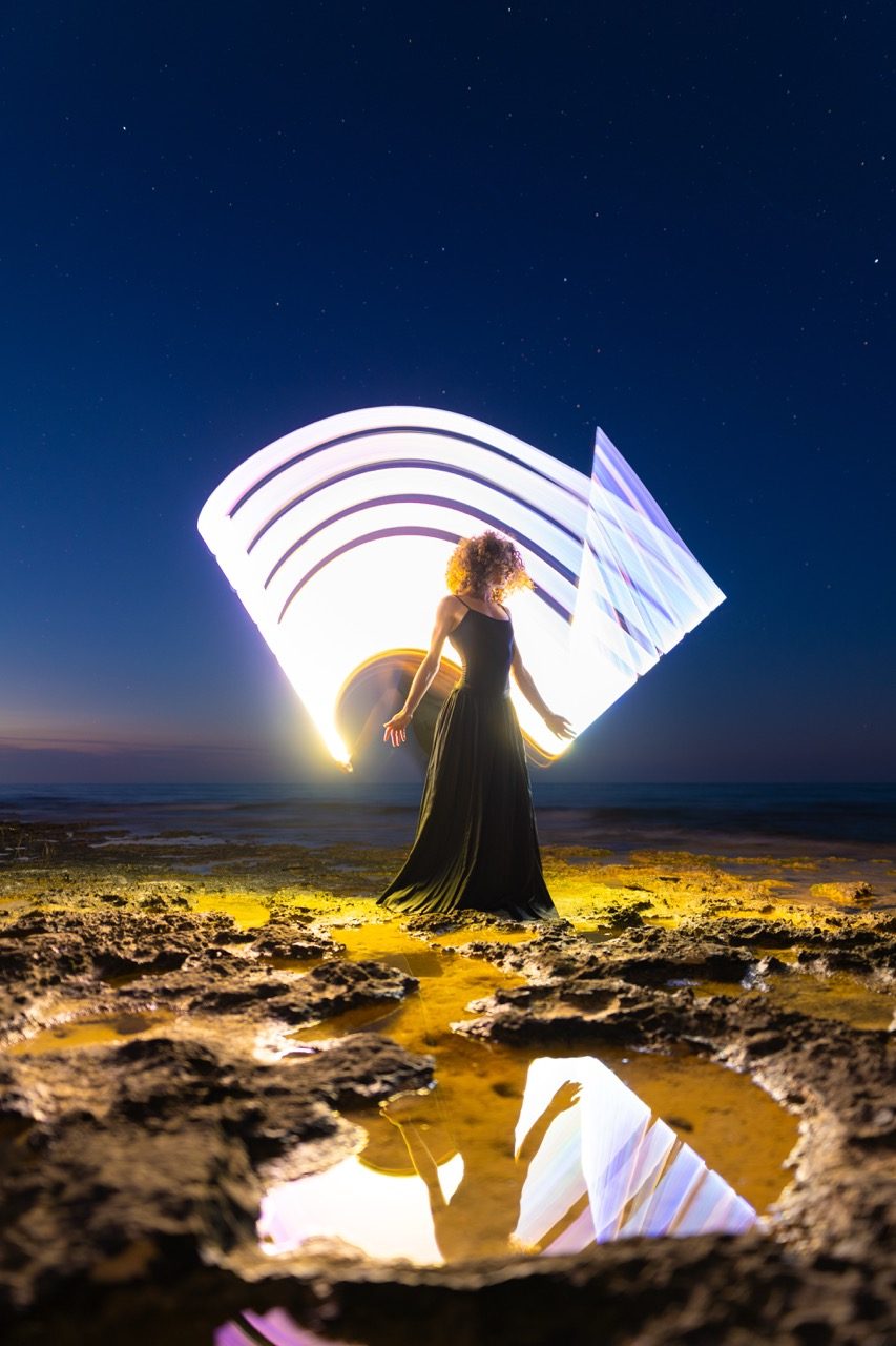 Light painting photo 2023 by Andrea Riezzo — Sublument — 020