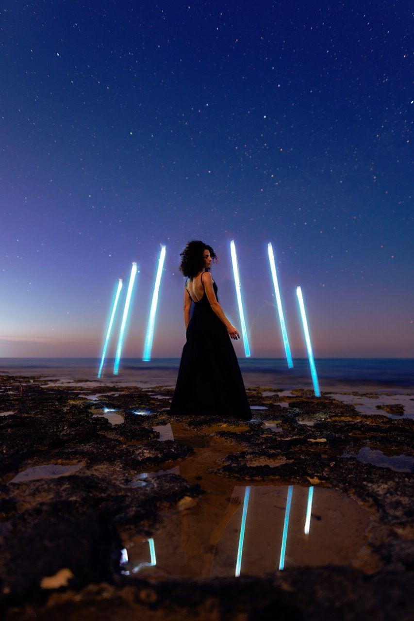 Light painting photo 2023 by Andrea Riezzo — Sublument — 022