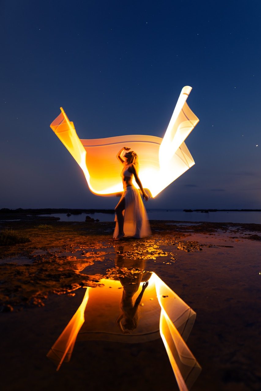 Light painting photo 2023 by Andrea Riezzo — Sublument — 024