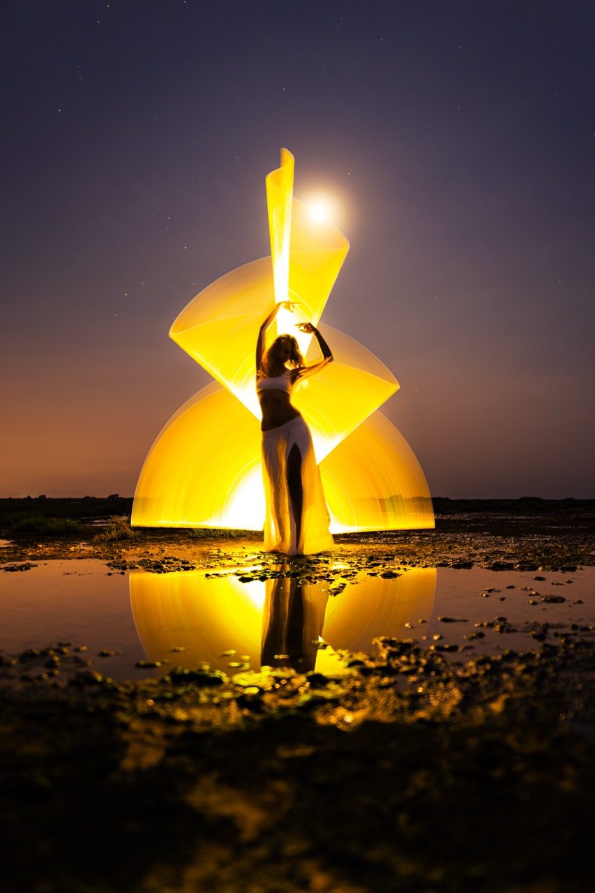 Light painting photo 2023 by Andrea Riezzo — Sublument — 025