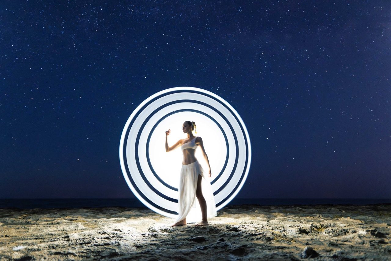 Light painting photo 2023 by Andrea Riezzo — Sublument — 027