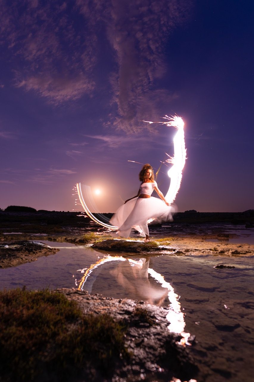 Light painting photo 2023 by Andrea Riezzo — Sublument — 033