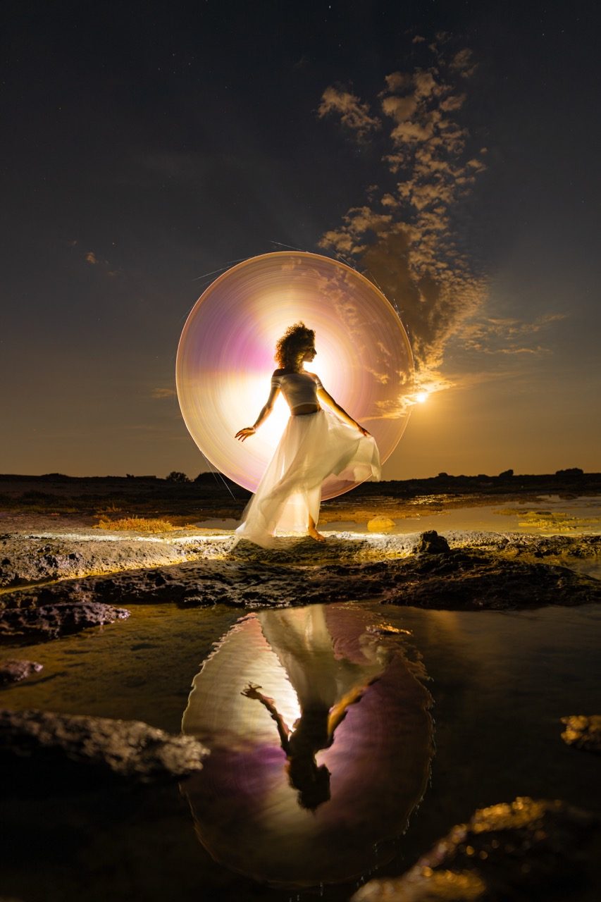 Light painting photo 2023 by Andrea Riezzo — Sublument — 035