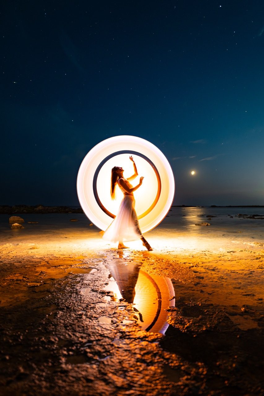 Light painting photo 2023 by Andrea Riezzo — Sublument — 036