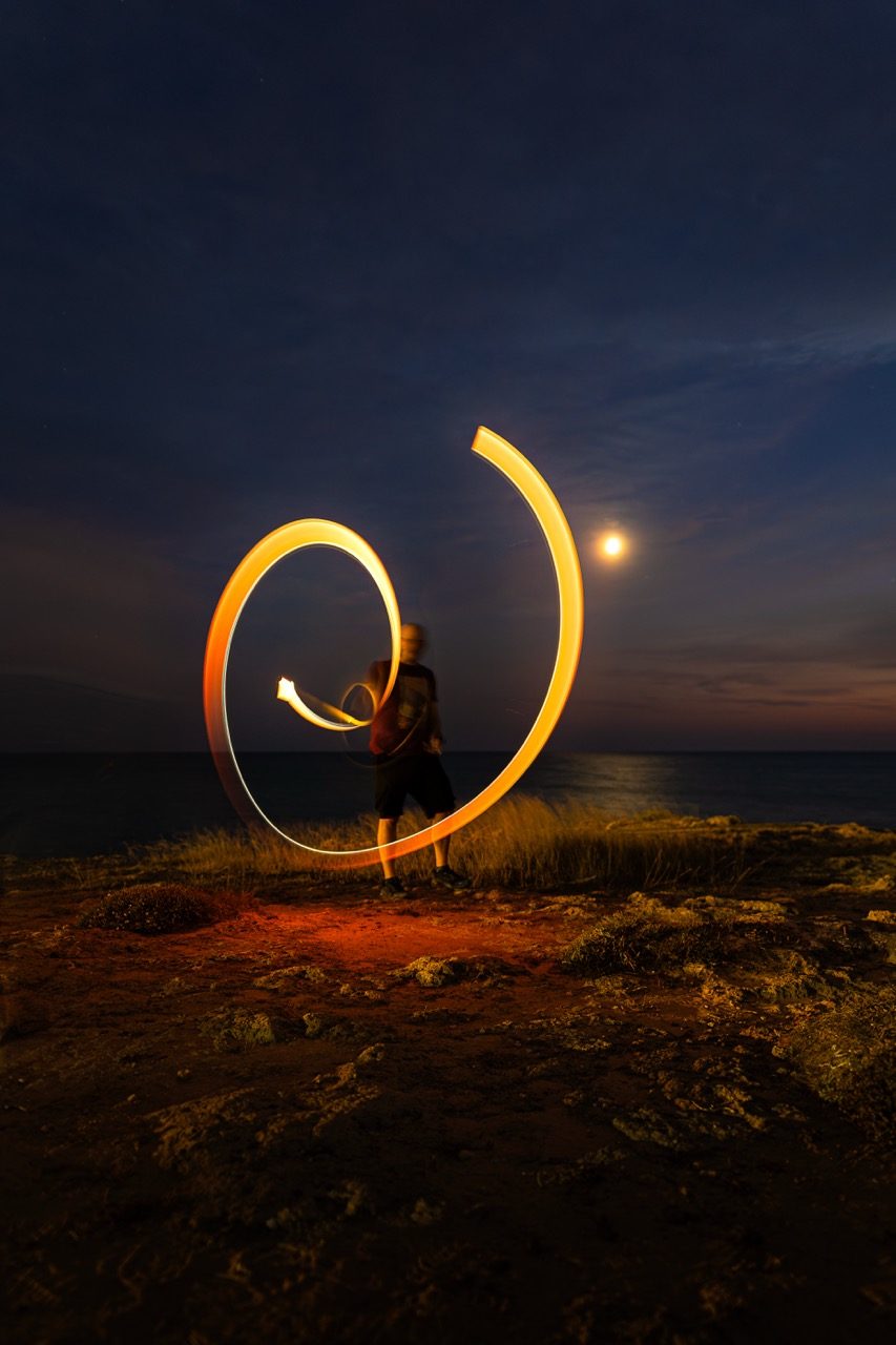 Light painting photo 2023 by Andrea Riezzo — Sublument — 037