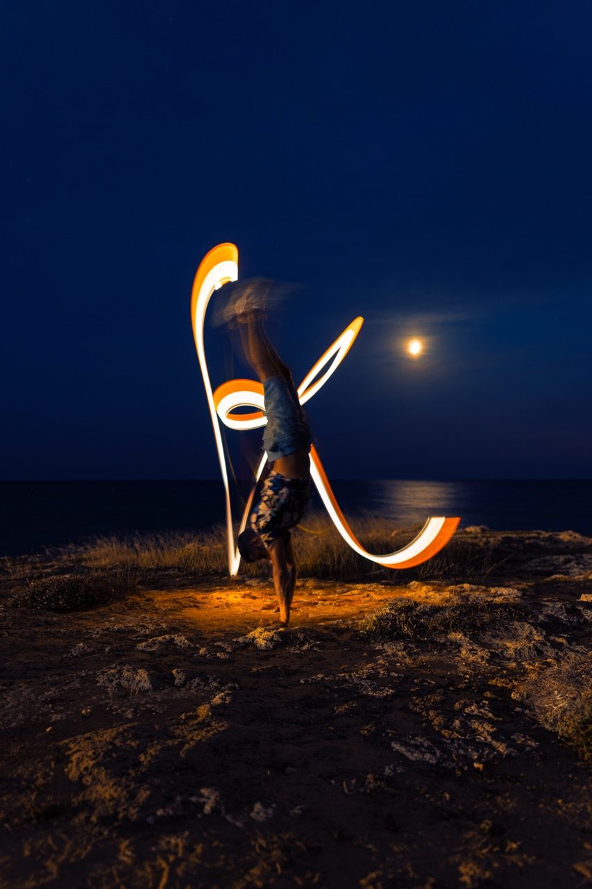 Light painting photo 2023 by Andrea Riezzo — Sublument — 039
