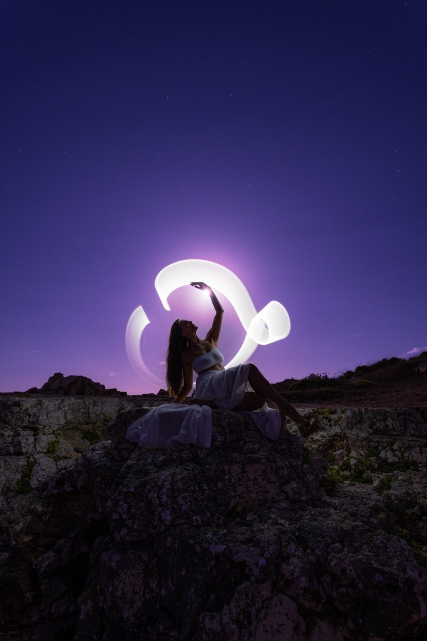 Light painting photo 2023 by Andrea Riezzo — Sublument — 044