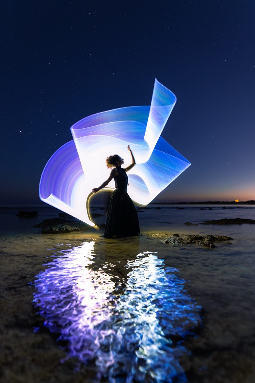 Light painting photo 2023 by Andrea Riezzo — Sublument — 047