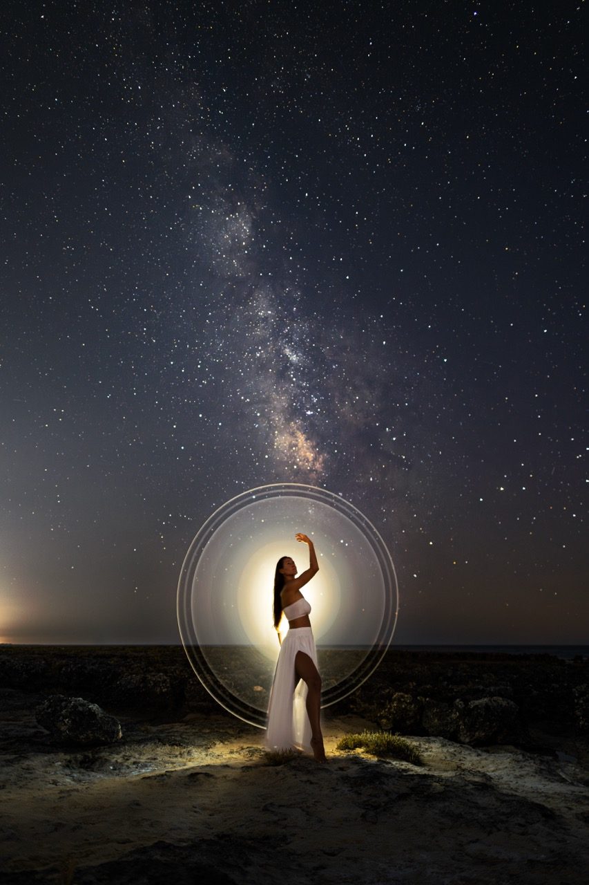 Light painting photo 2023 by Andrea Riezzo — Sublument — 050