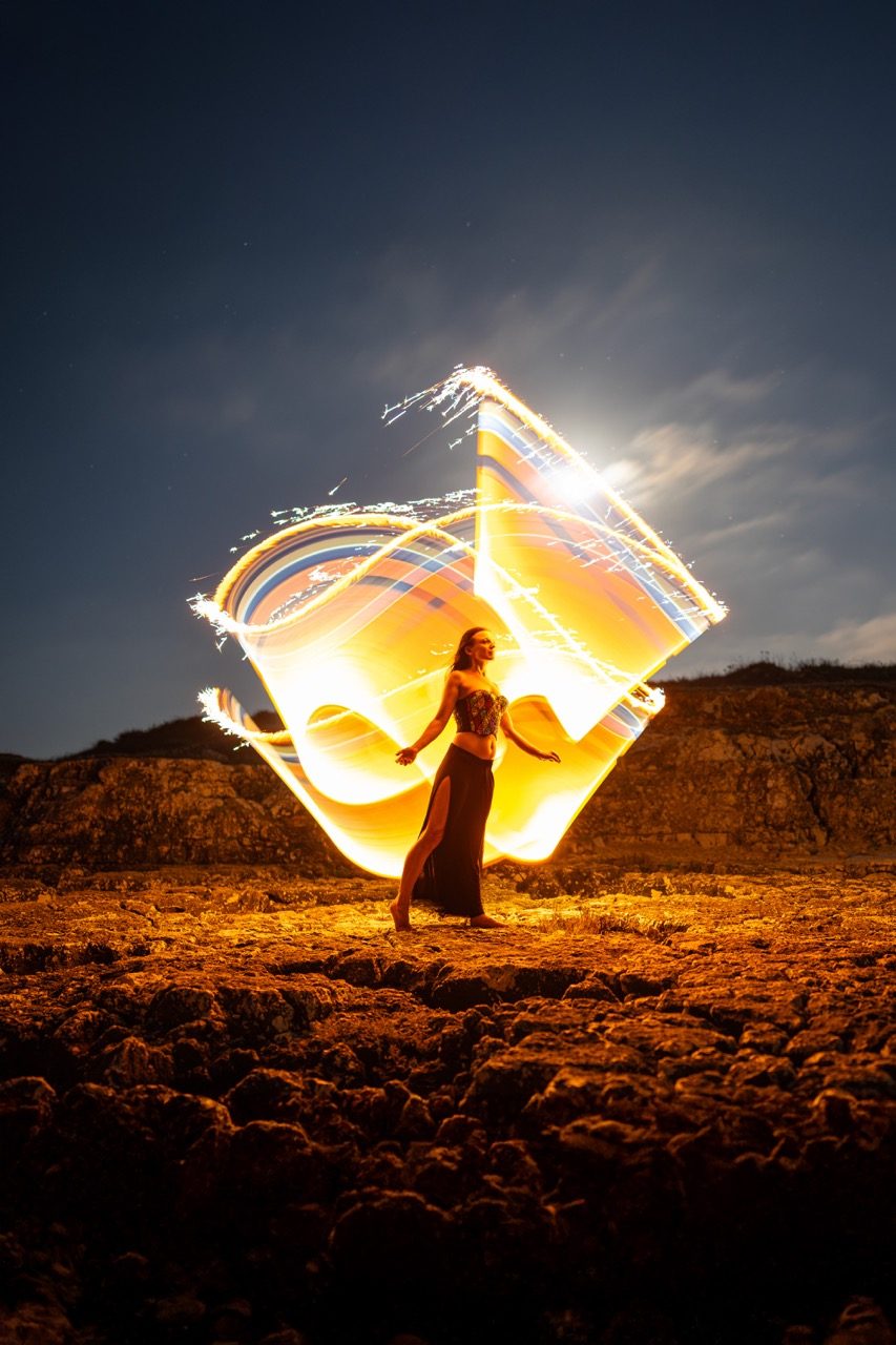 Light painting photo 2024 by Andrea Riezzo — Sublument — 002