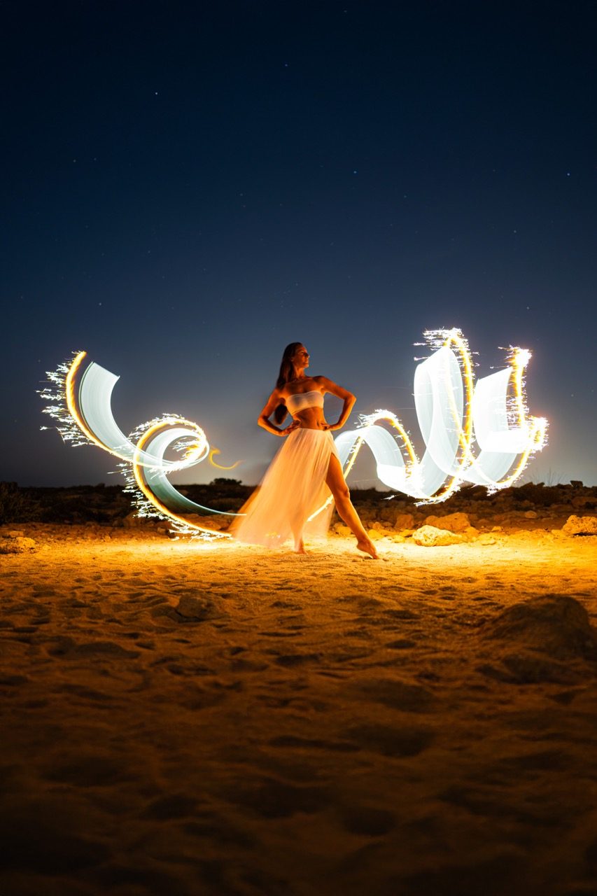 Light painting photo 2024 by Andrea Riezzo — Sublument — 003