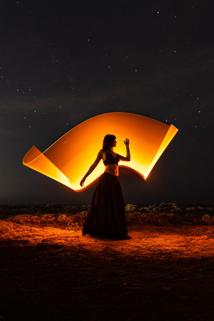 Light painting photo 2024 by Andrea Riezzo — Sublument — 004