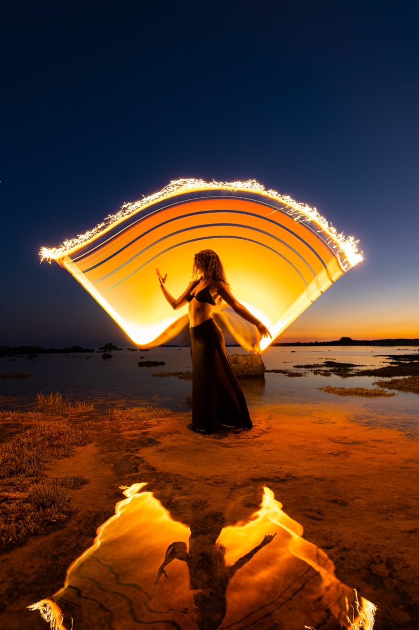 Light painting photo 2024 by Andrea Riezzo — Sublument — 005