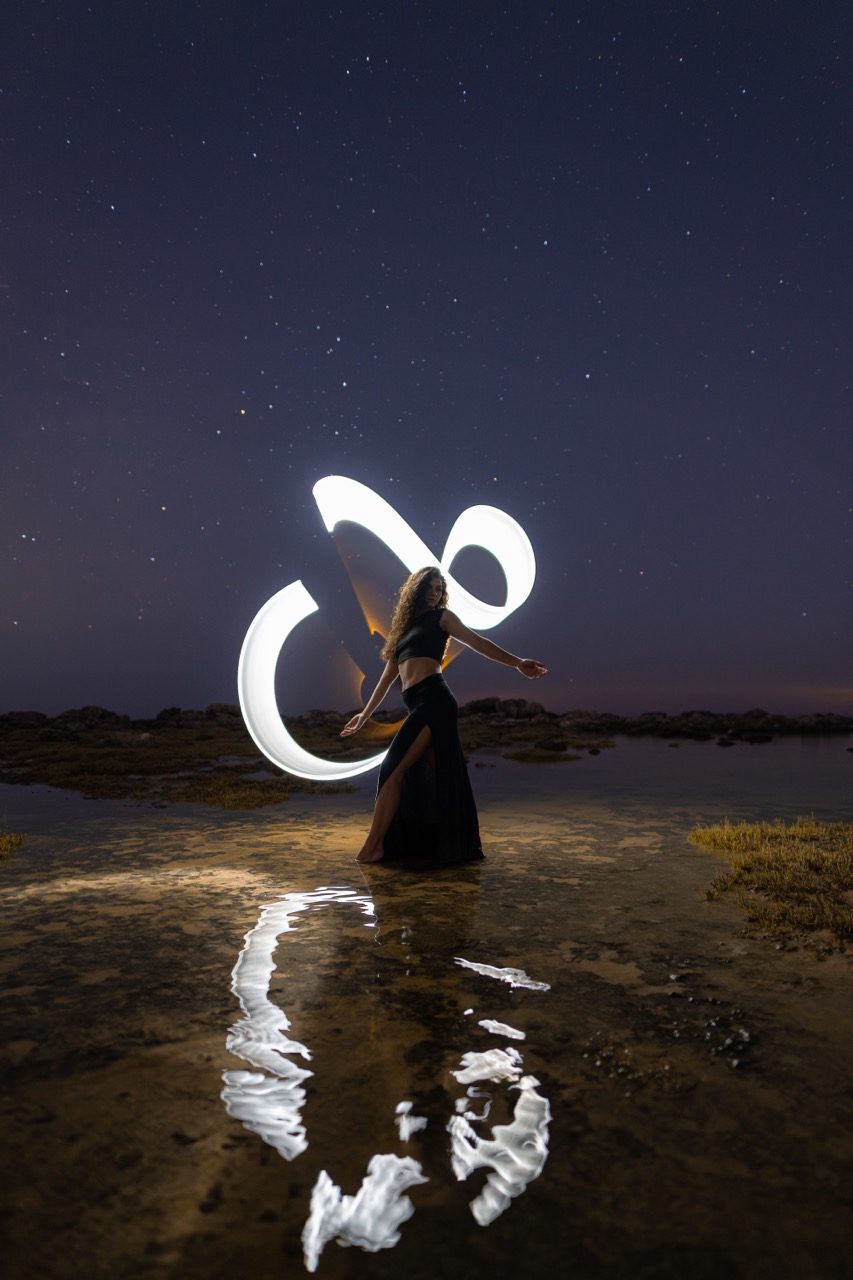 Light painting photo 2024 by Andrea Riezzo — Sublument — 006