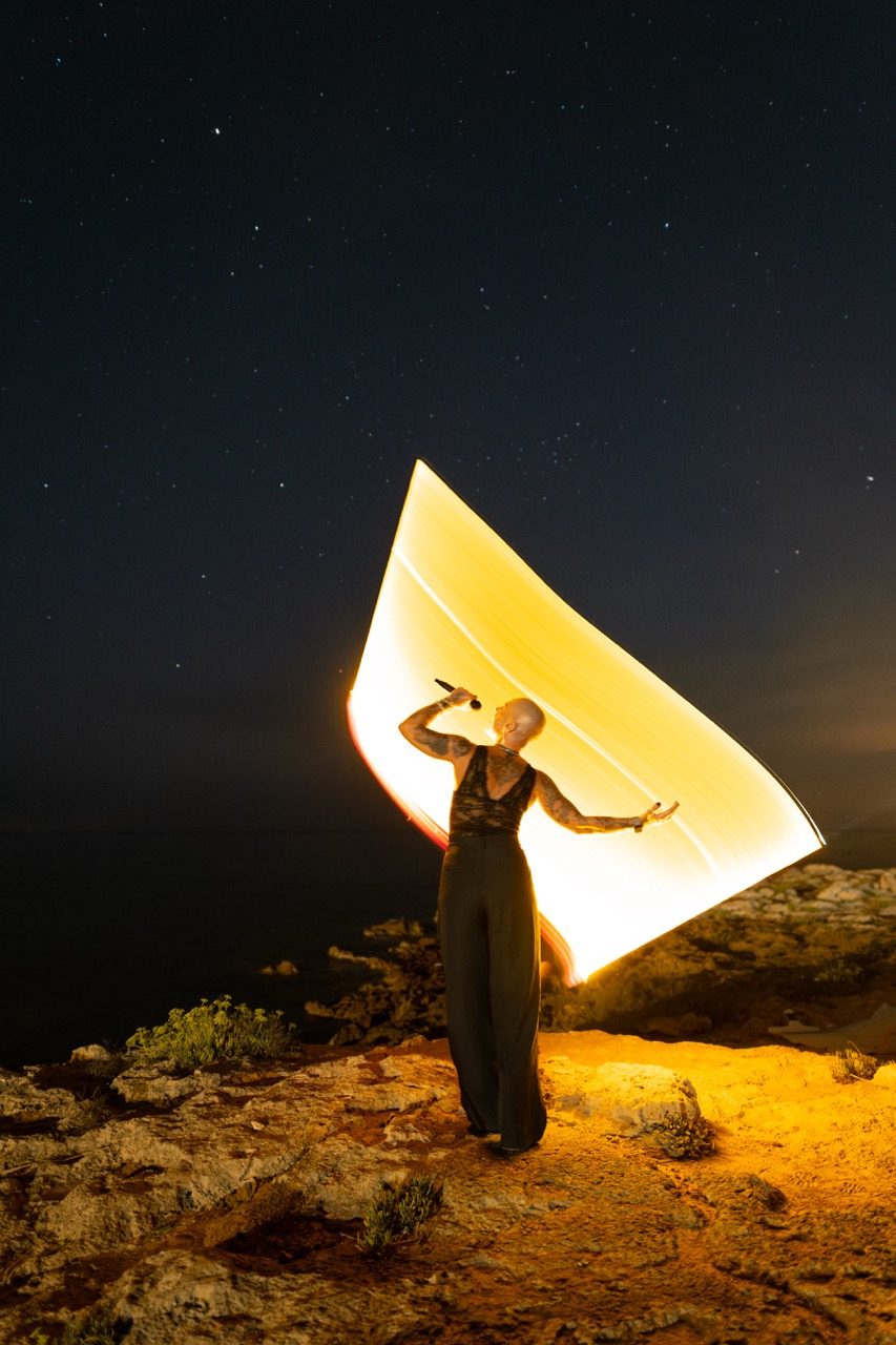 Light painting photo 2024 by Andrea Riezzo — Sublument — 008
