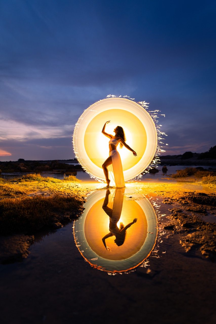 Light painting photo 2024 by Andrea Riezzo — Sublument — 009