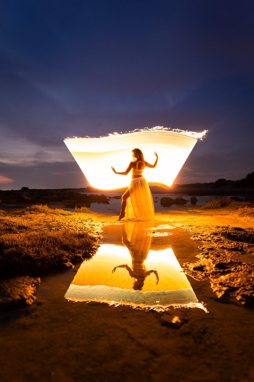 Light painting photo 2024 by Andrea Riezzo — Sublument — 010