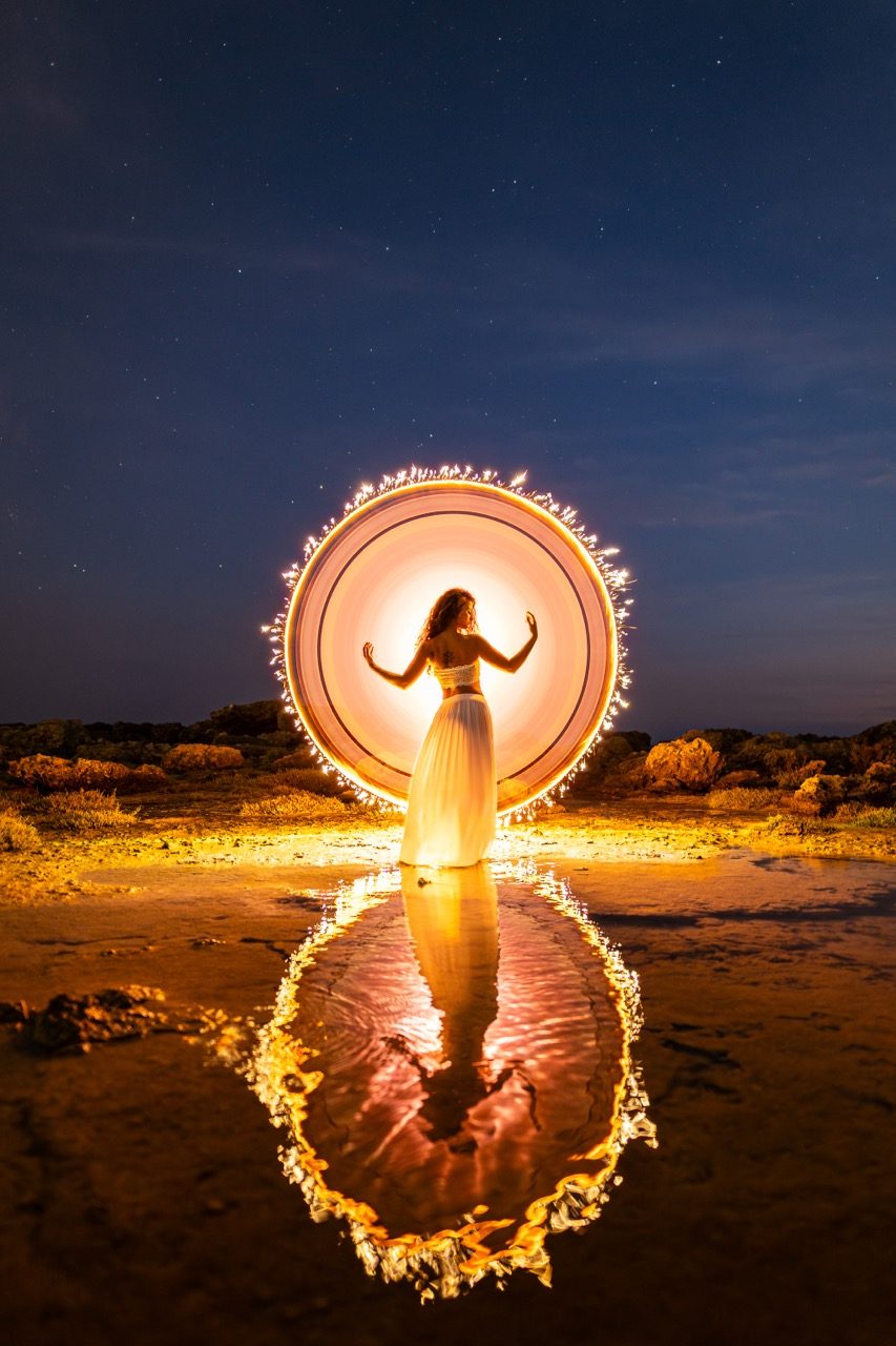 Light painting photo 2024 by Andrea Riezzo — Sublument — 011
