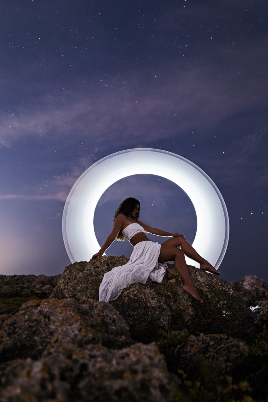 Light painting photo 2024 by Andrea Riezzo — Sublument — 012