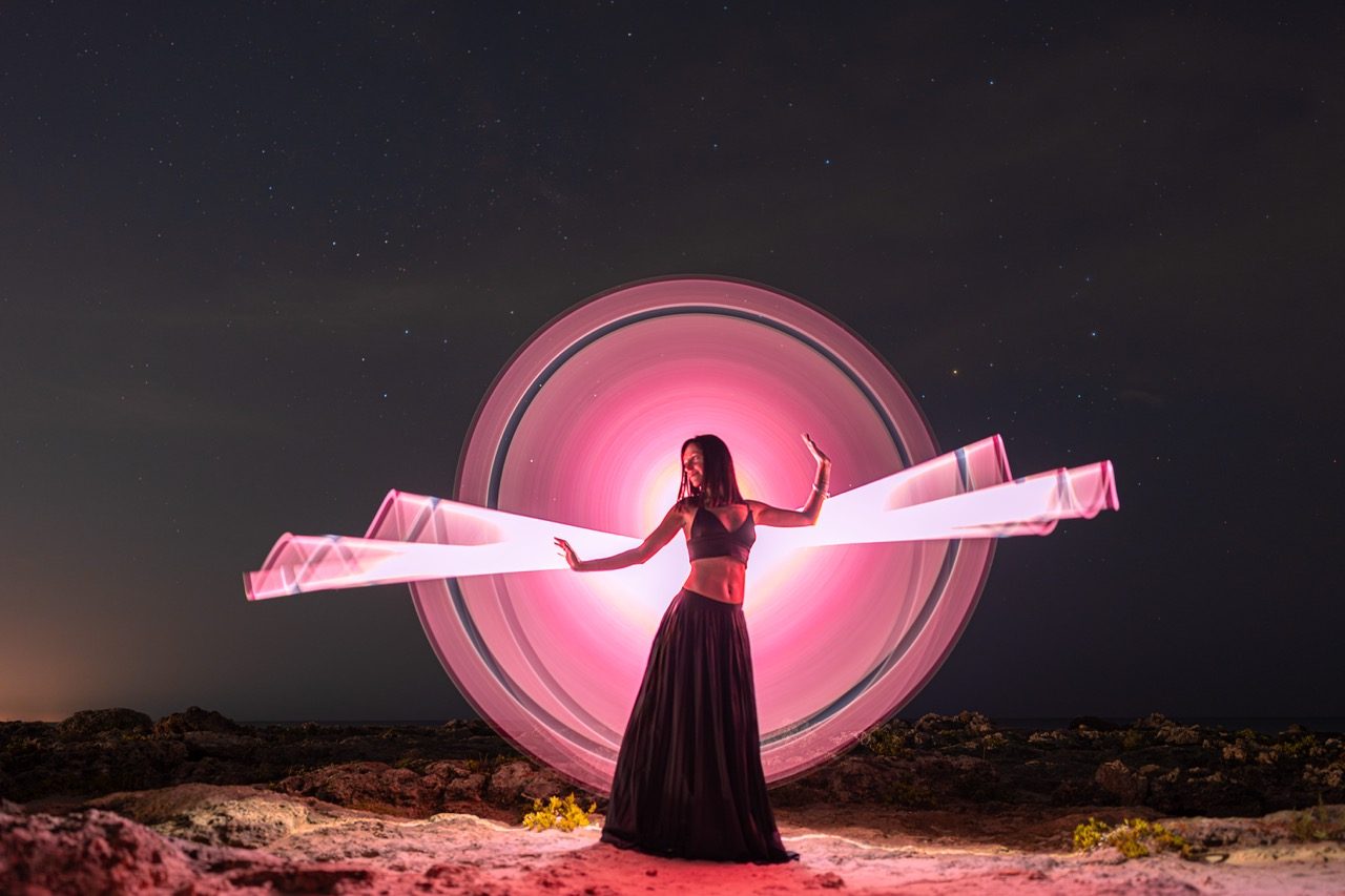 Light painting photo 2024 by Andrea Riezzo — Sublument — 017