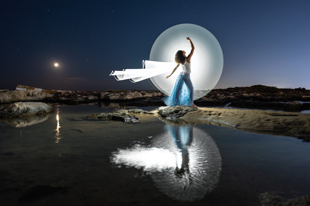 Light painting photo 2024 by Andrea Riezzo — Sublument — 020