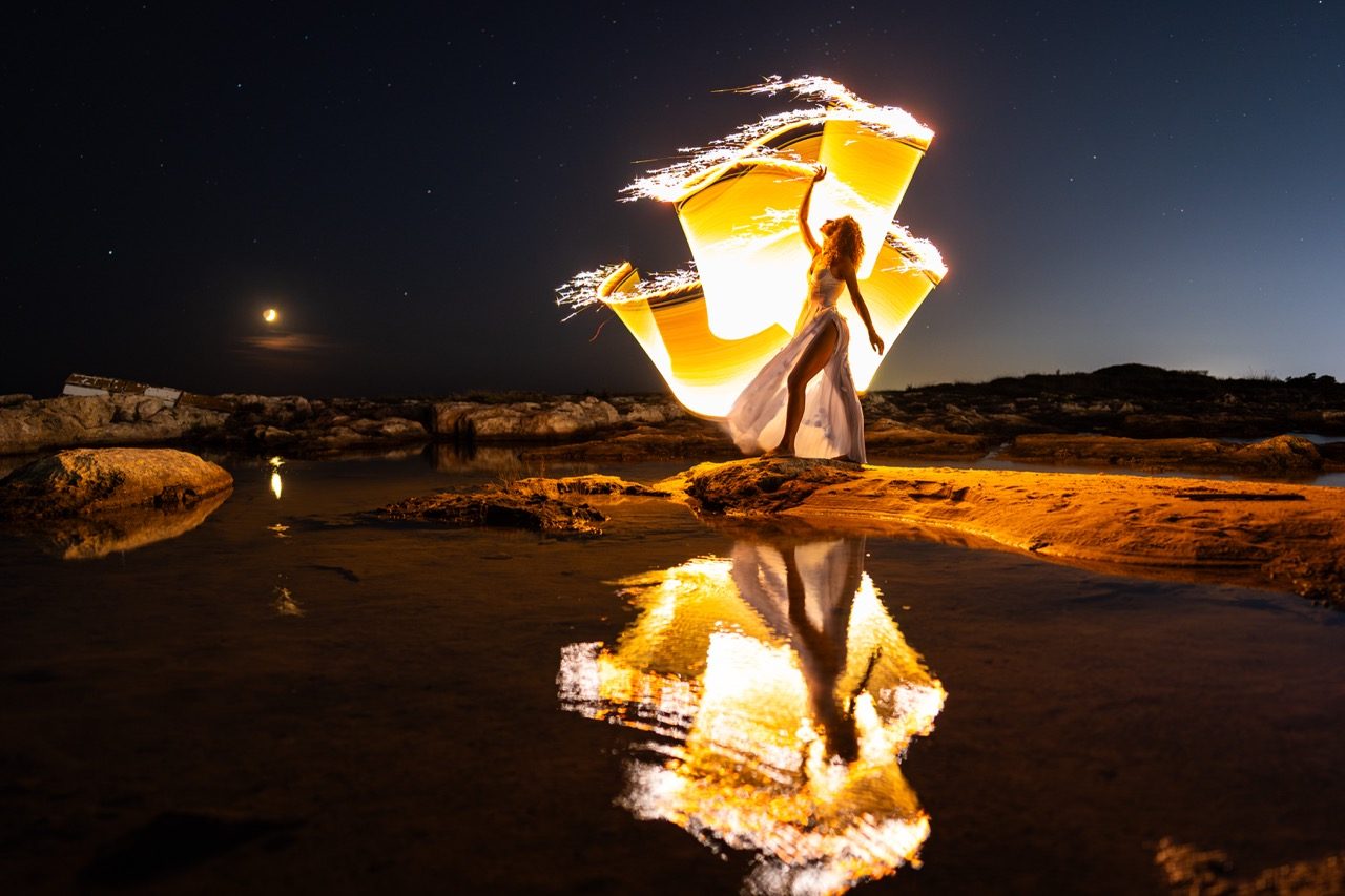Light painting photo 2024 by Andrea Riezzo — Sublument — 022