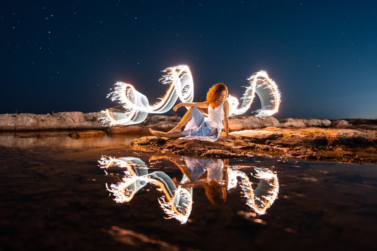 Light painting photo 2024 by Andrea Riezzo — Sublument — 023