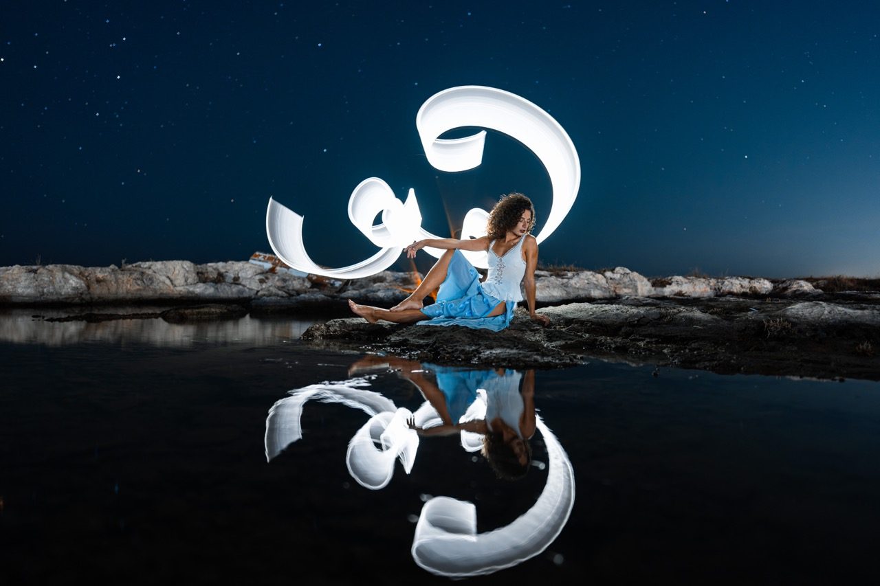Light painting photo 2024 by Andrea Riezzo — Sublument — 024