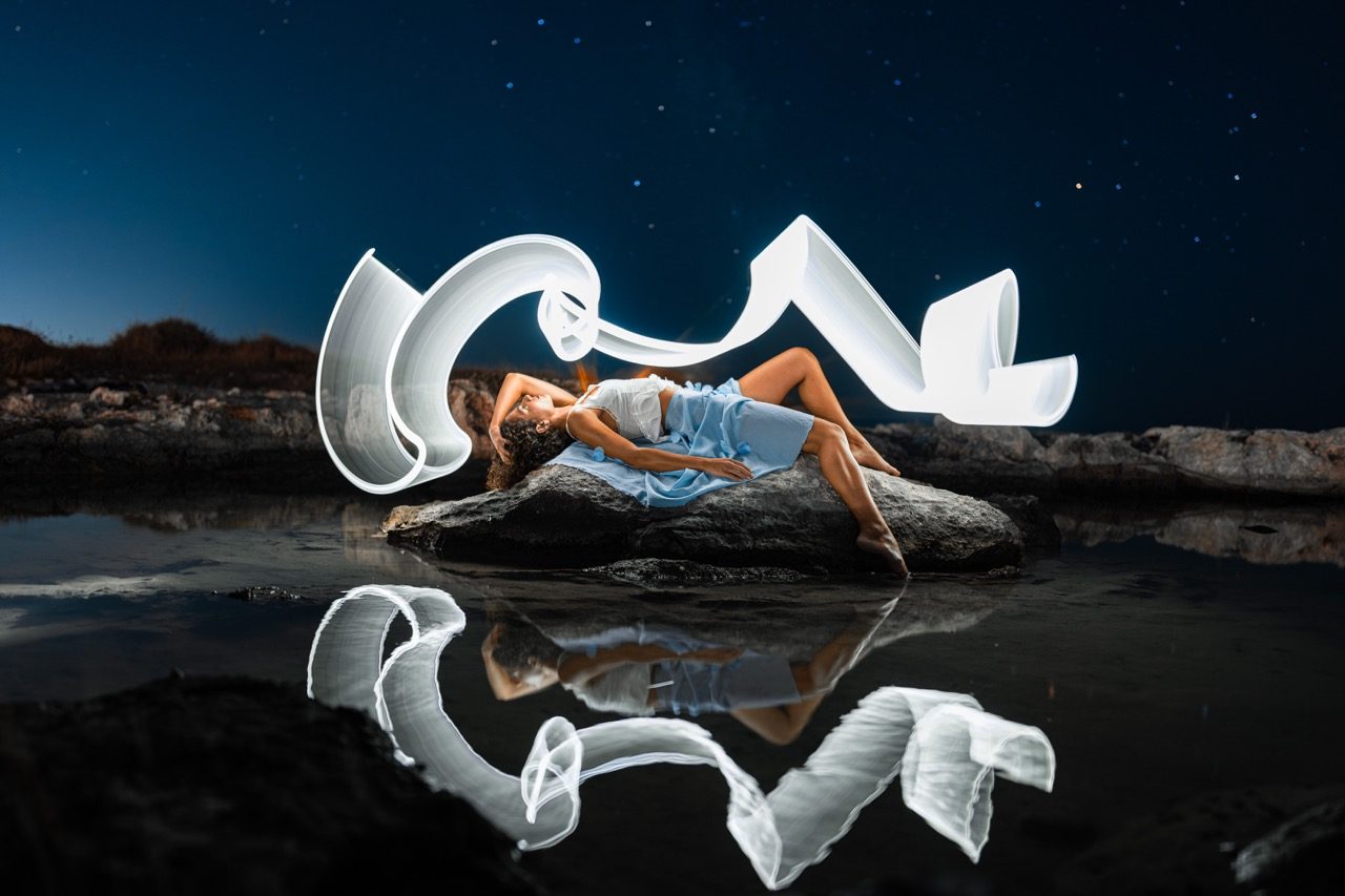 Light painting photo 2024 by Andrea Riezzo — Sublument — 025