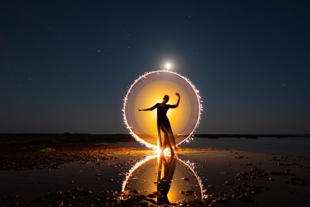 Light painting photo 2024 by Andrea Riezzo — Sublument — 026