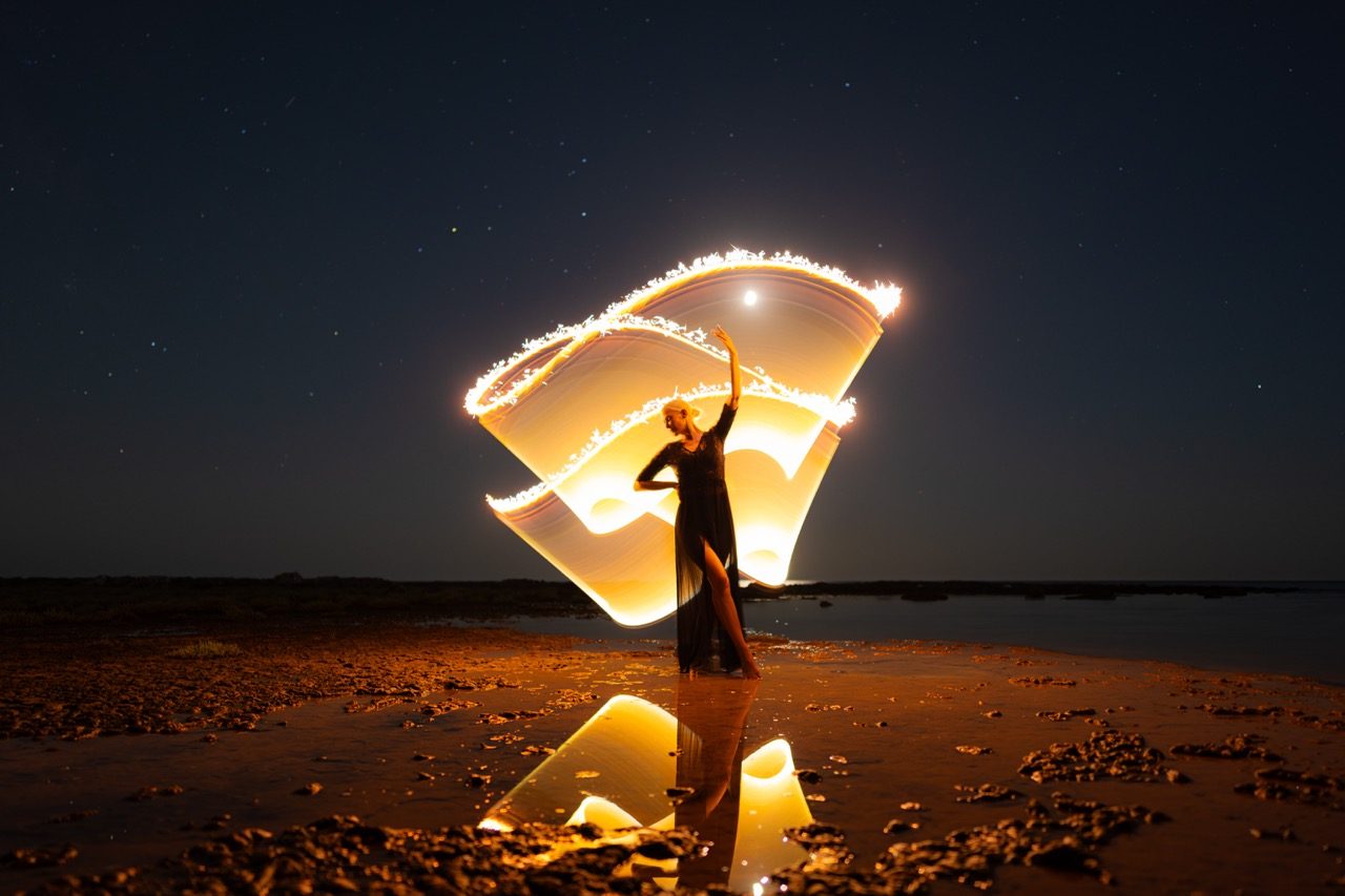 Light painting photo 2024 by Andrea Riezzo — Sublument — 027