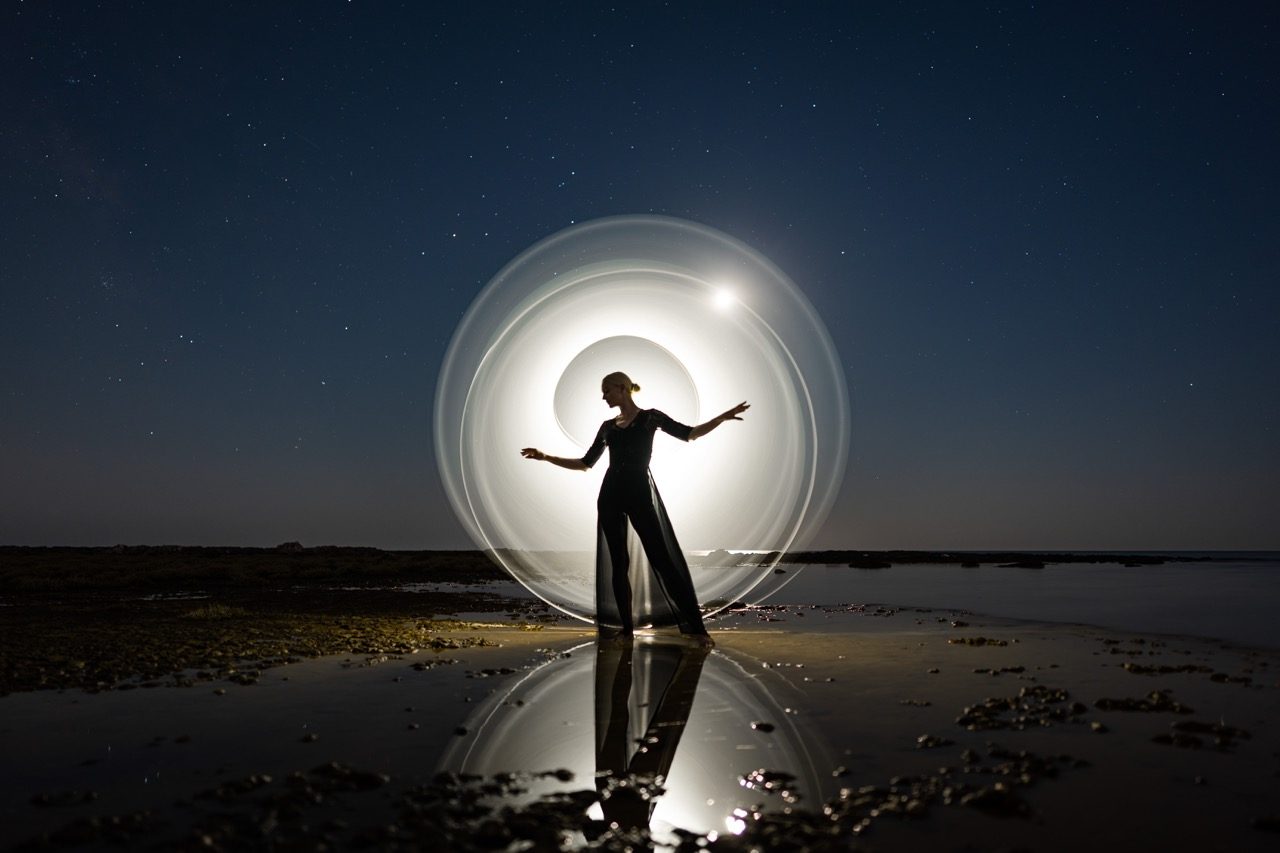 Light painting photo 2024 by Andrea Riezzo — Sublument — 029