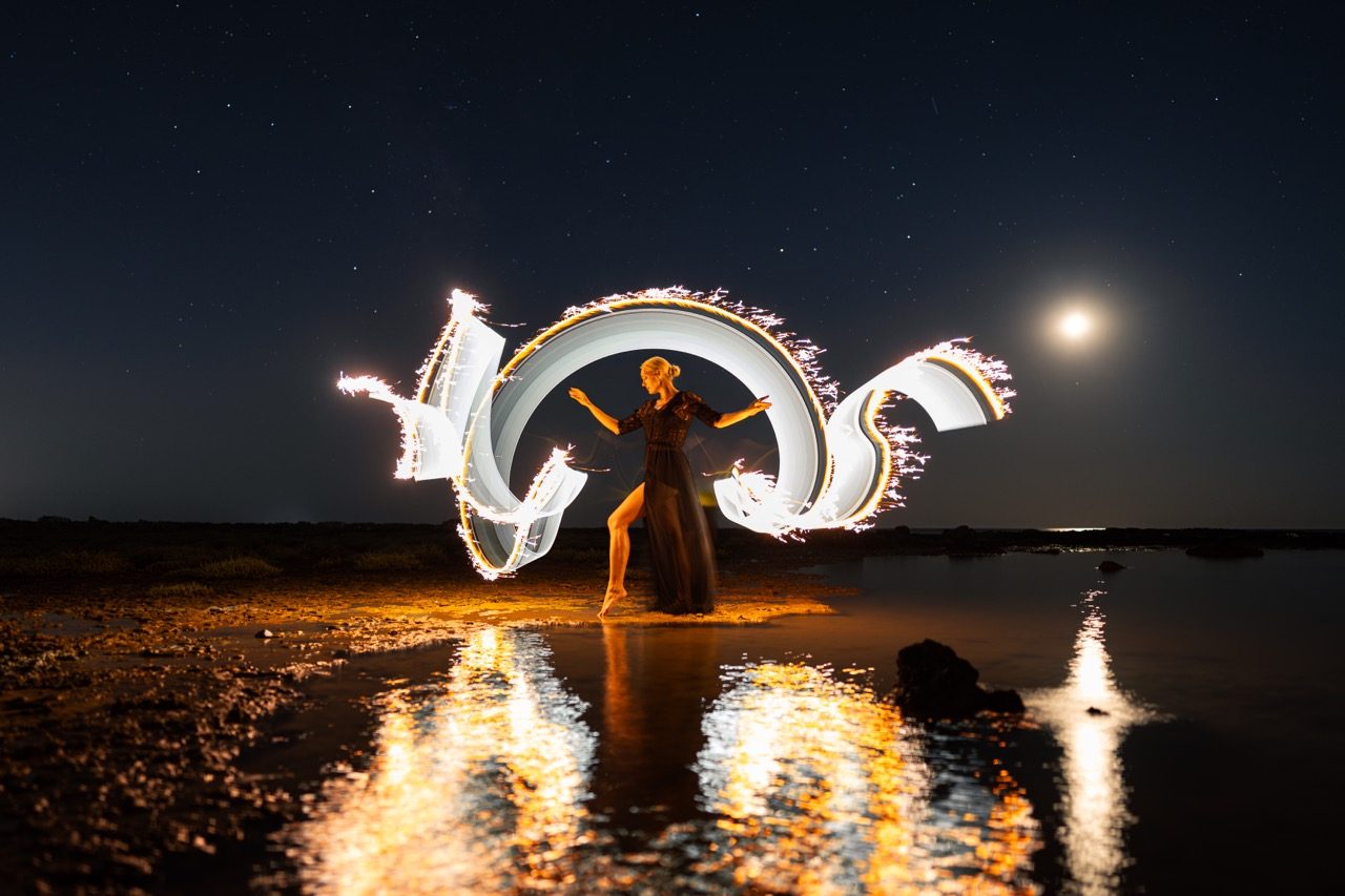 Light painting photo 2024 by Andrea Riezzo — Sublument — 030