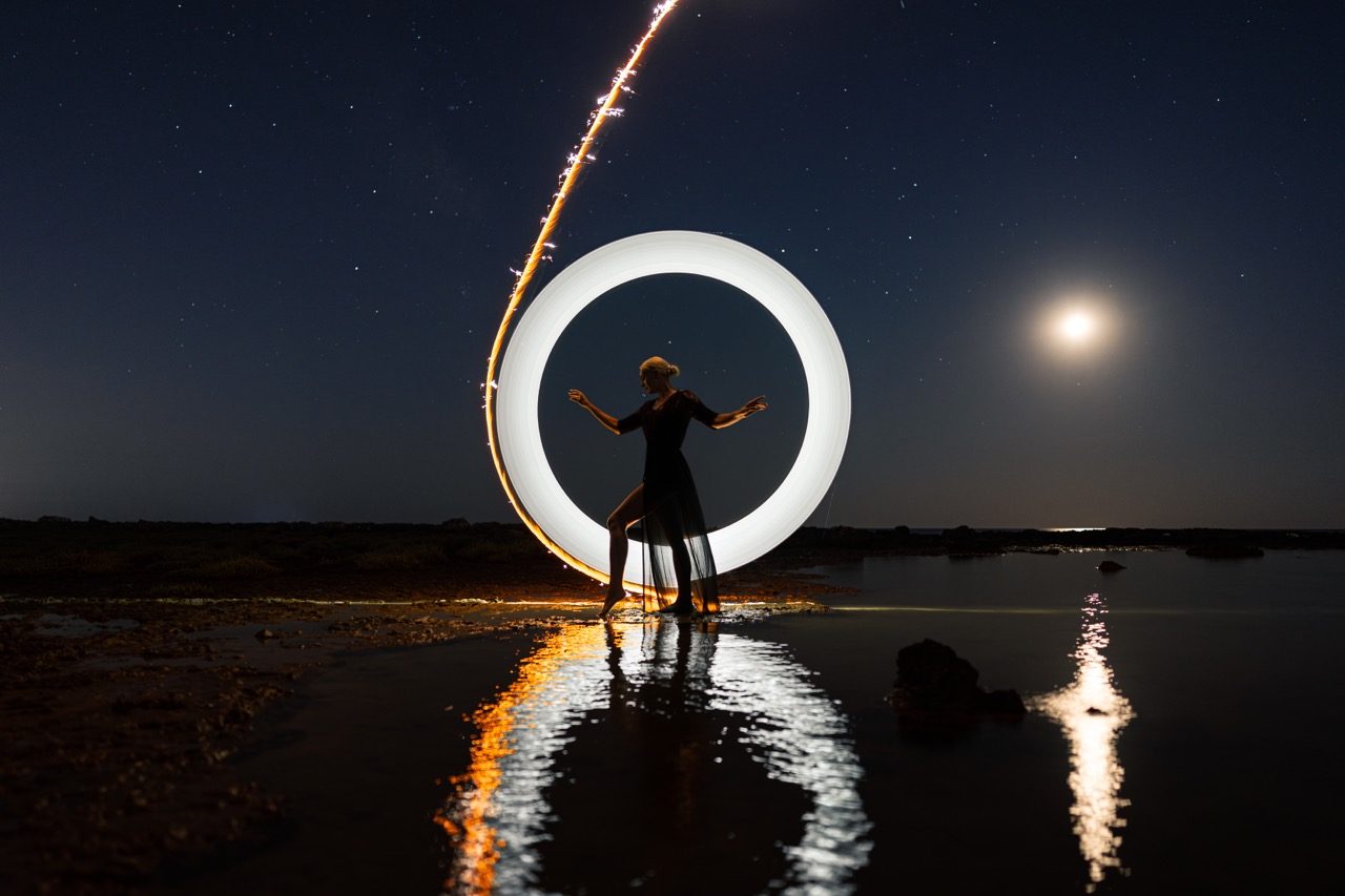 Light painting photo 2024 by Andrea Riezzo — Sublument — 031