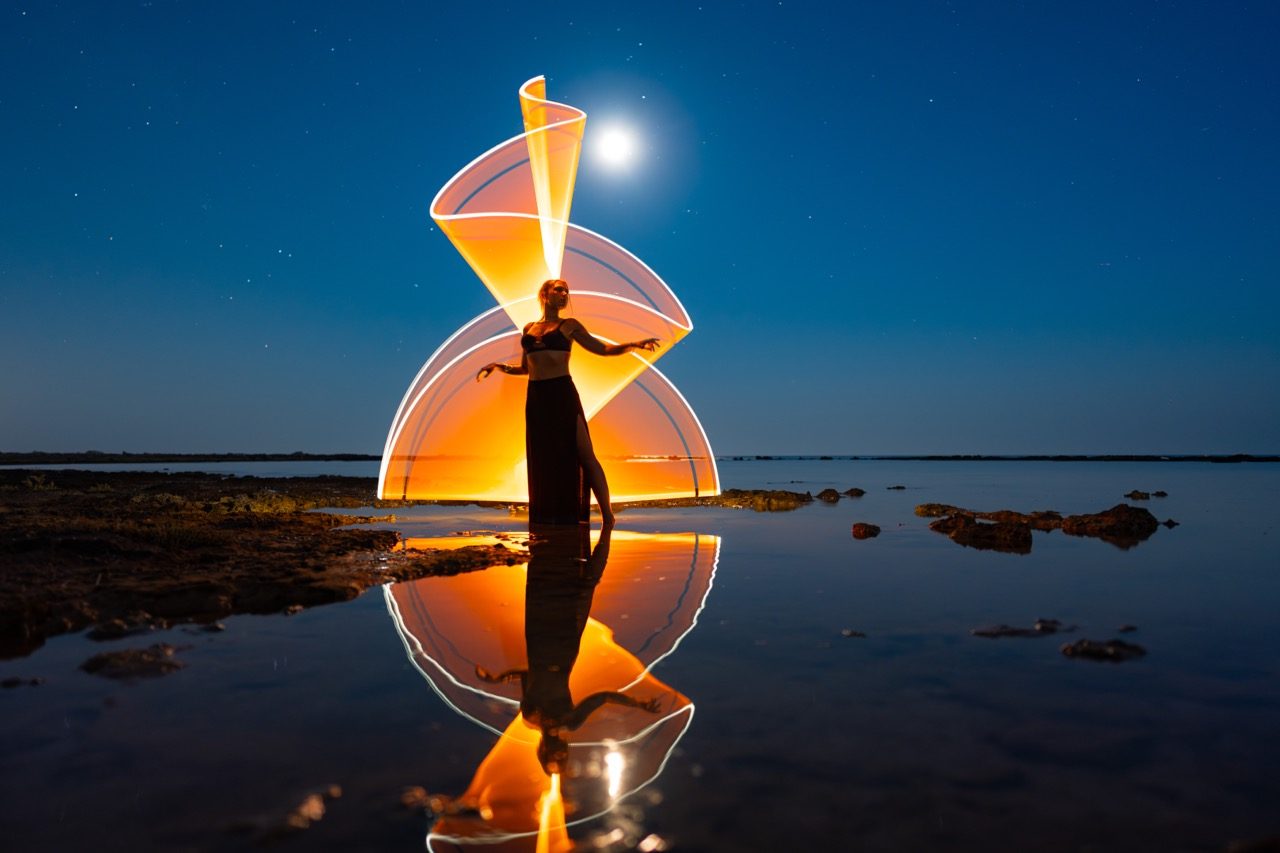 Light painting photo 2024 by Andrea Riezzo — Sublument — 032