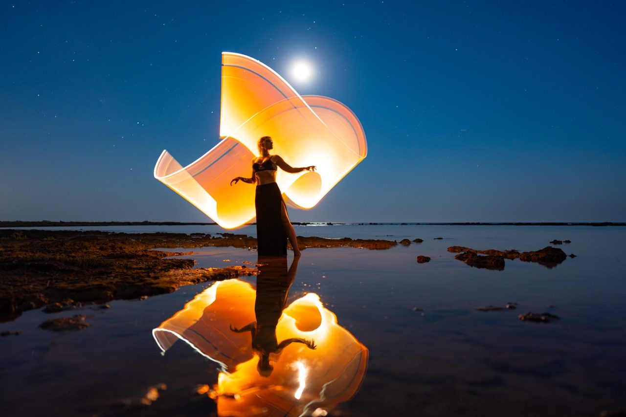 Light painting photo 2024 by Andrea Riezzo — Sublument — 033