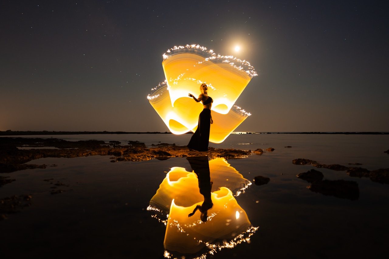 Light painting photo 2024 by Andrea Riezzo — Sublument — 034