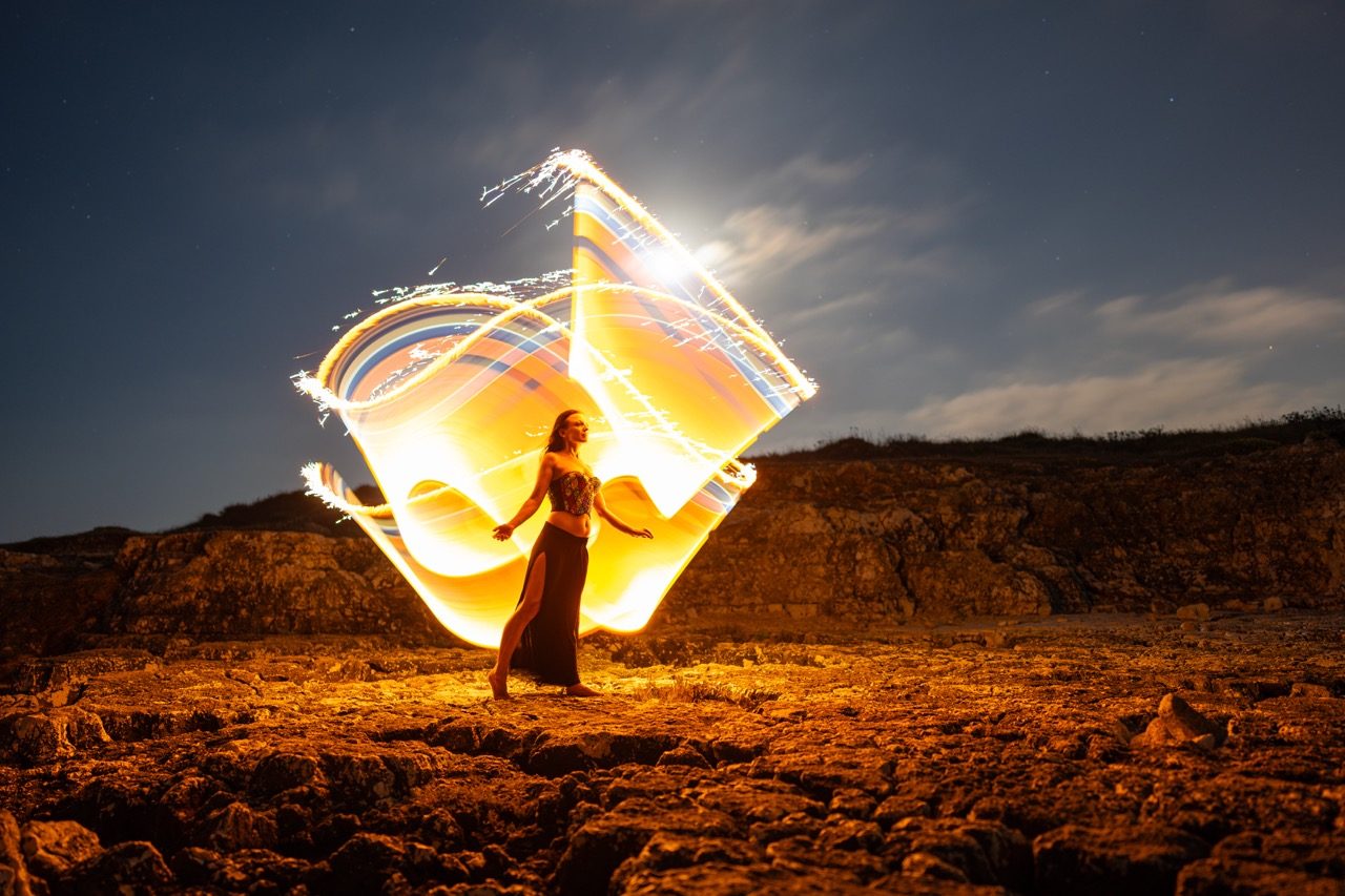 Light painting photo 2024 by Andrea Riezzo — Sublument — 036